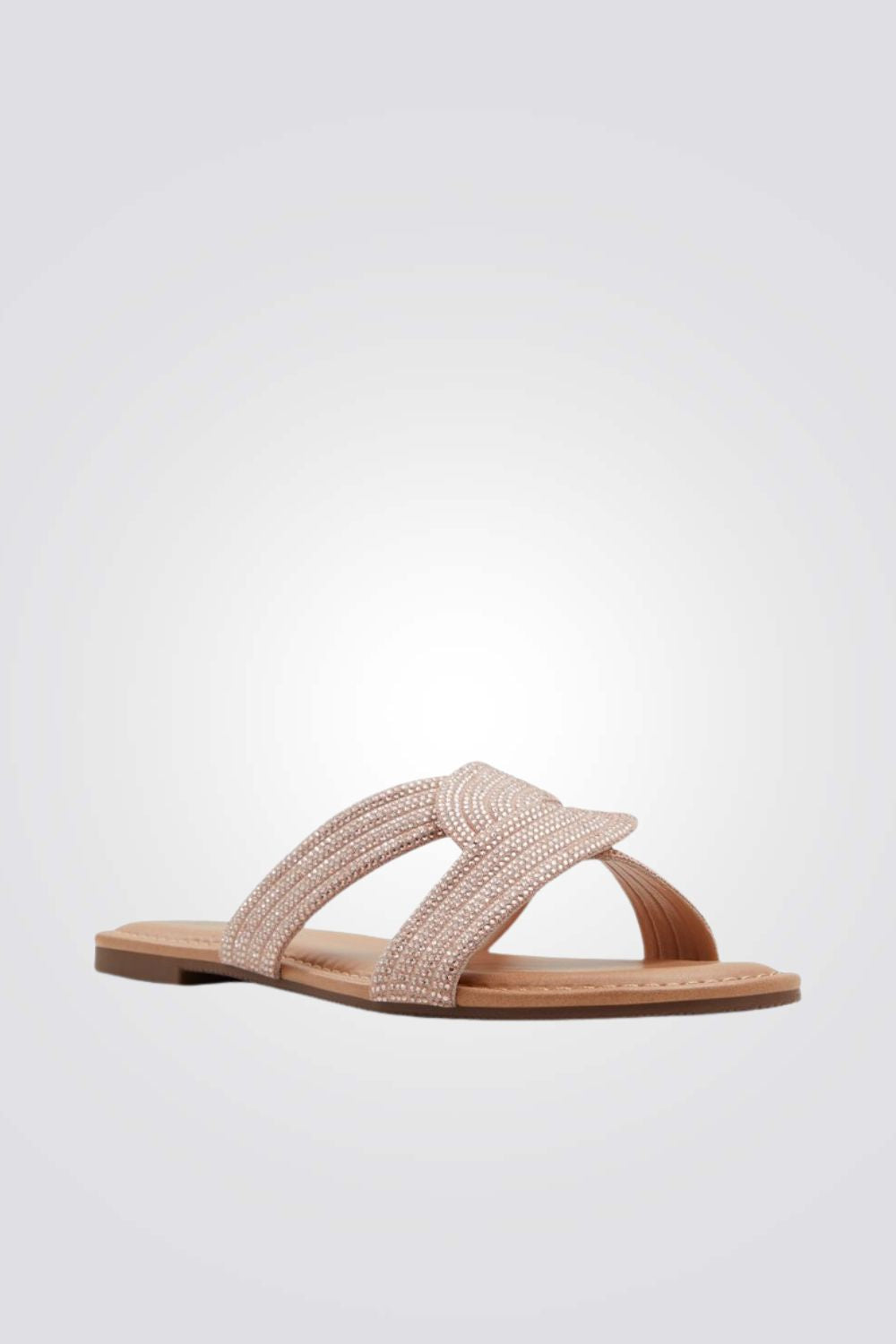 כפכף בצבע רוז גולד