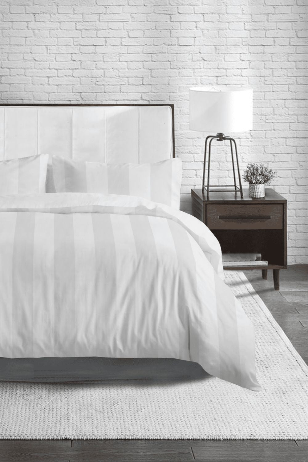 סט מצעים יחיד 90/200 ס"מ דגם STRIPE