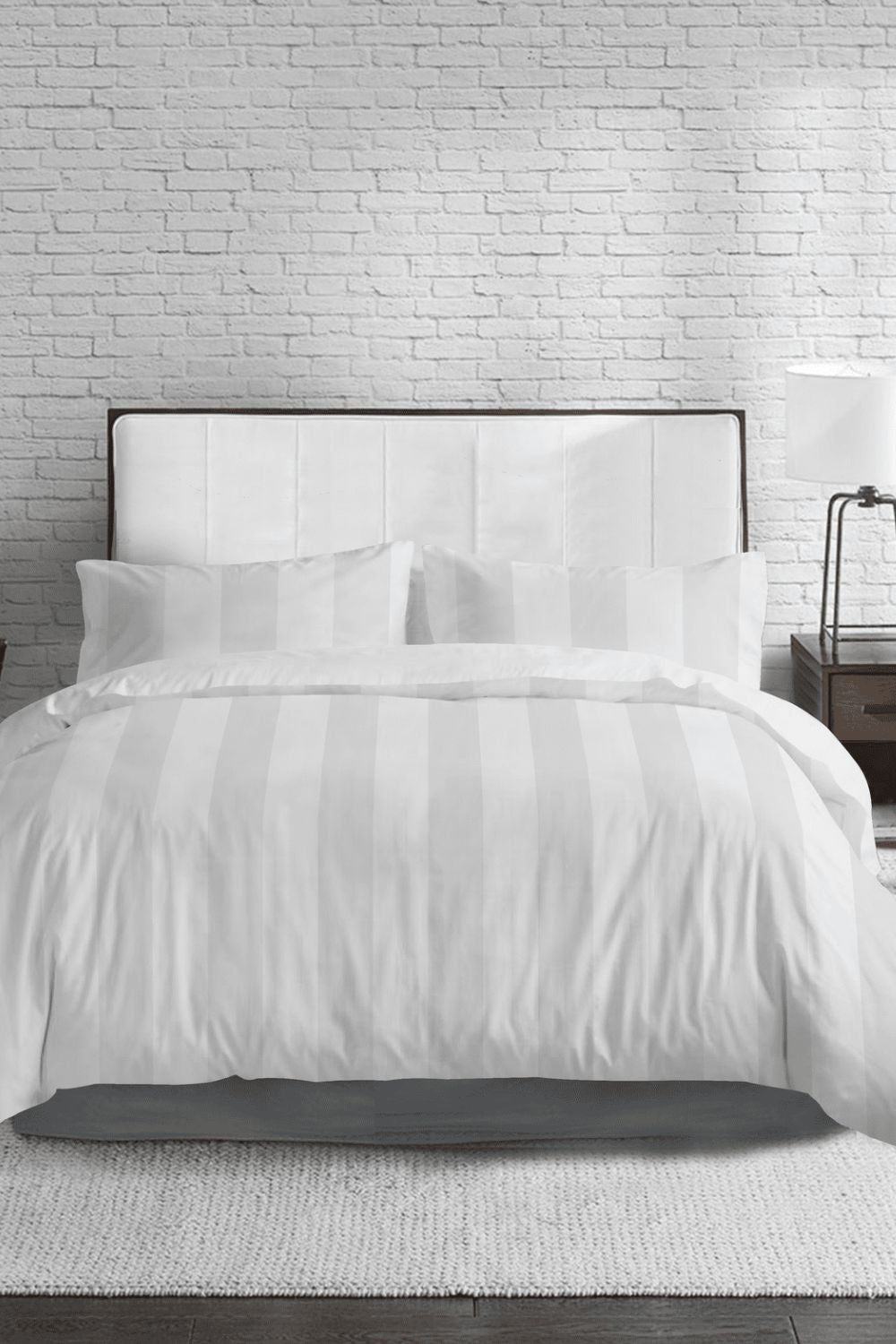 סט מצעים קינג סייז 200/200 ס"מ דגם STRIPE