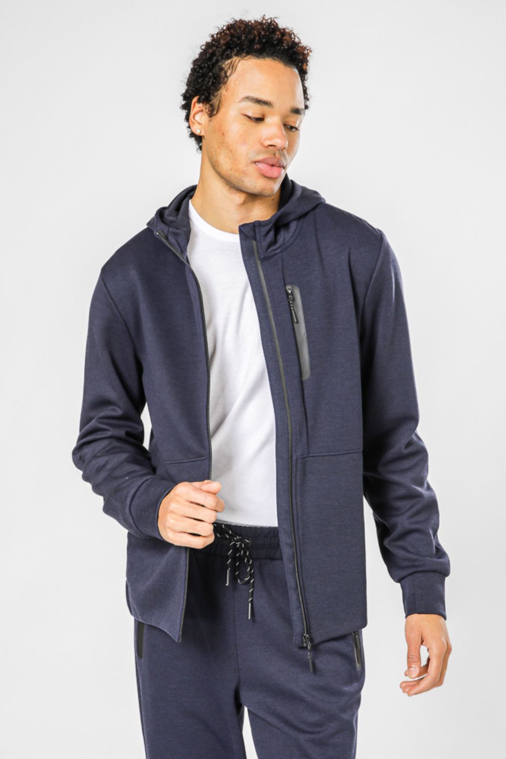 קרדיגן קפוצון סקובה נייבי