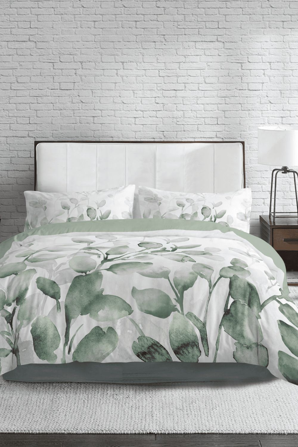 סט מצעים קינג סייז 200/200 ס"מ דגם LEAVES