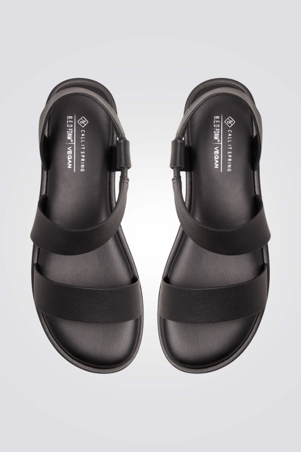 כפכף עקב בצבע שחור