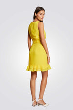 שמלה מיני עם חגורה