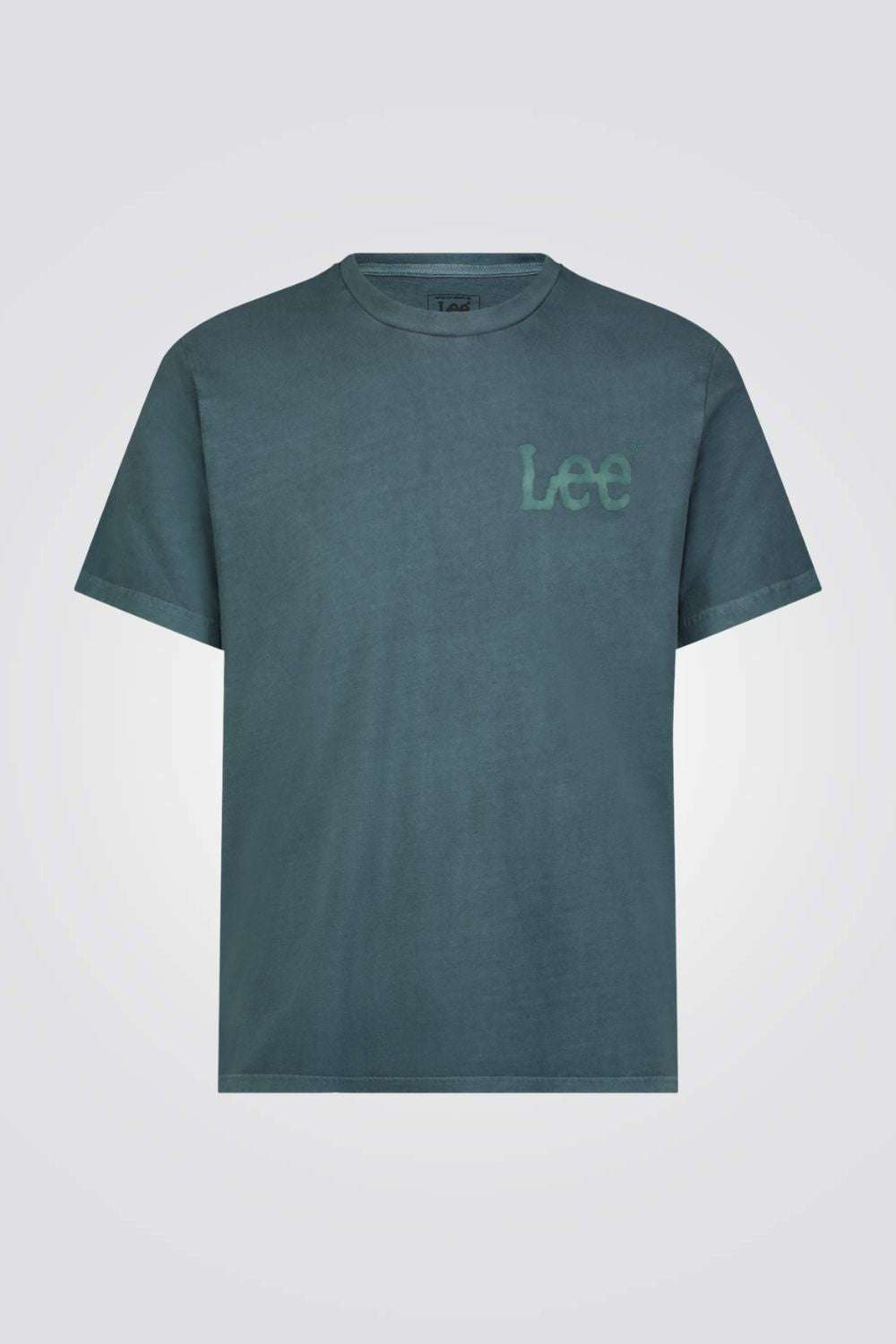 טישירט לוגו בצבע ירוק