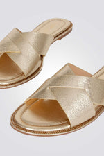 כפכף איקס בצבע זהב