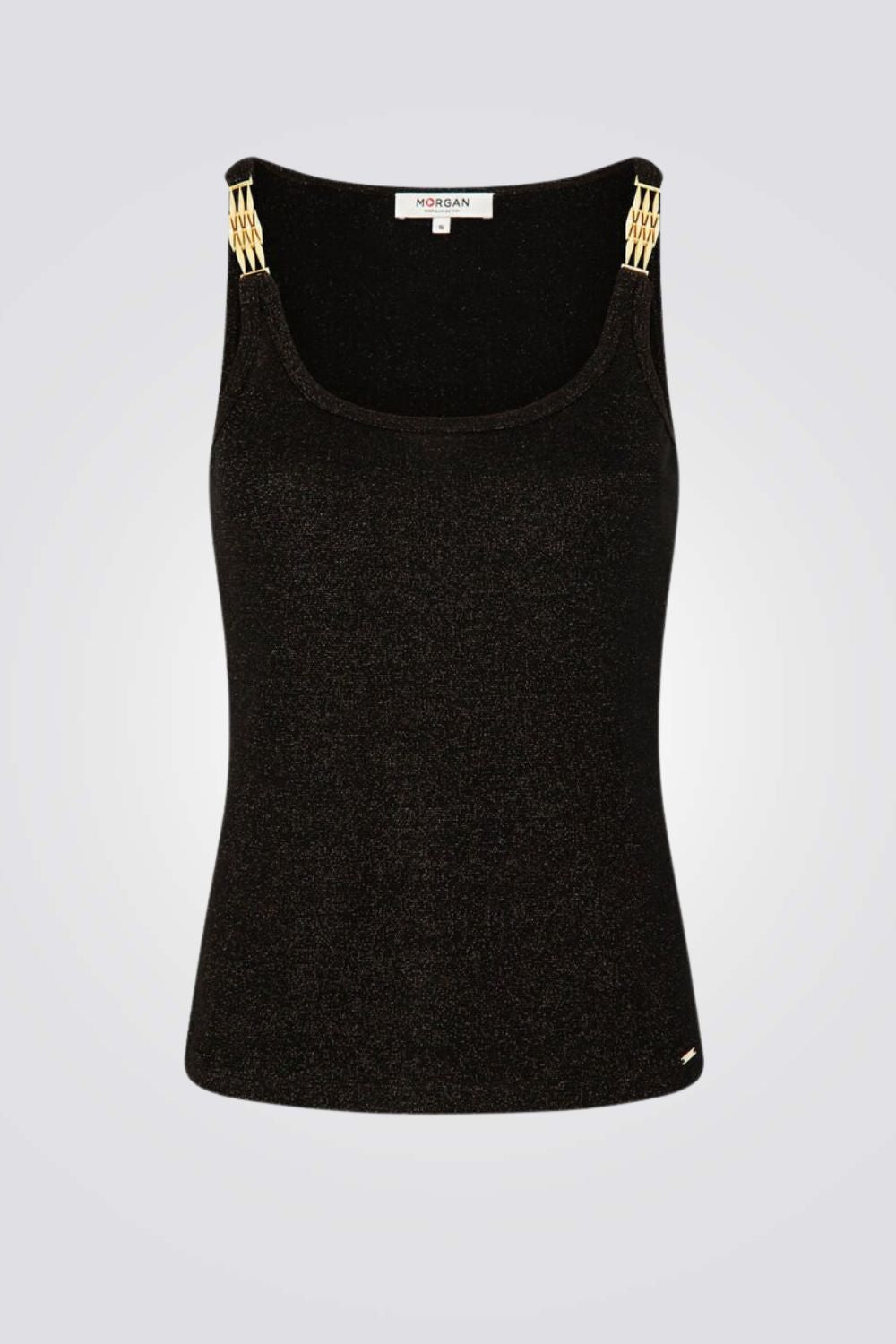 גופיה עם עיטור בכתפיות