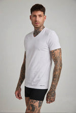 מארז שתי חולצות צווארון וי בייסיק לגברים | קנת קול