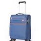 מזוודה טרולי עלייה למטוס ''18.5 דגם BARCELONA בצבע כחול - 2