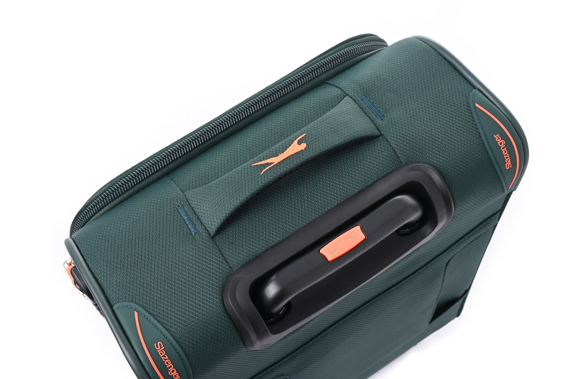 מזוודה טרולי עלייה למטוס ''18.5 דגם BARCELONA בצבע ירוק