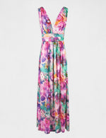 שמלת מקסי בהדפס צבעים - MASHBIR//365