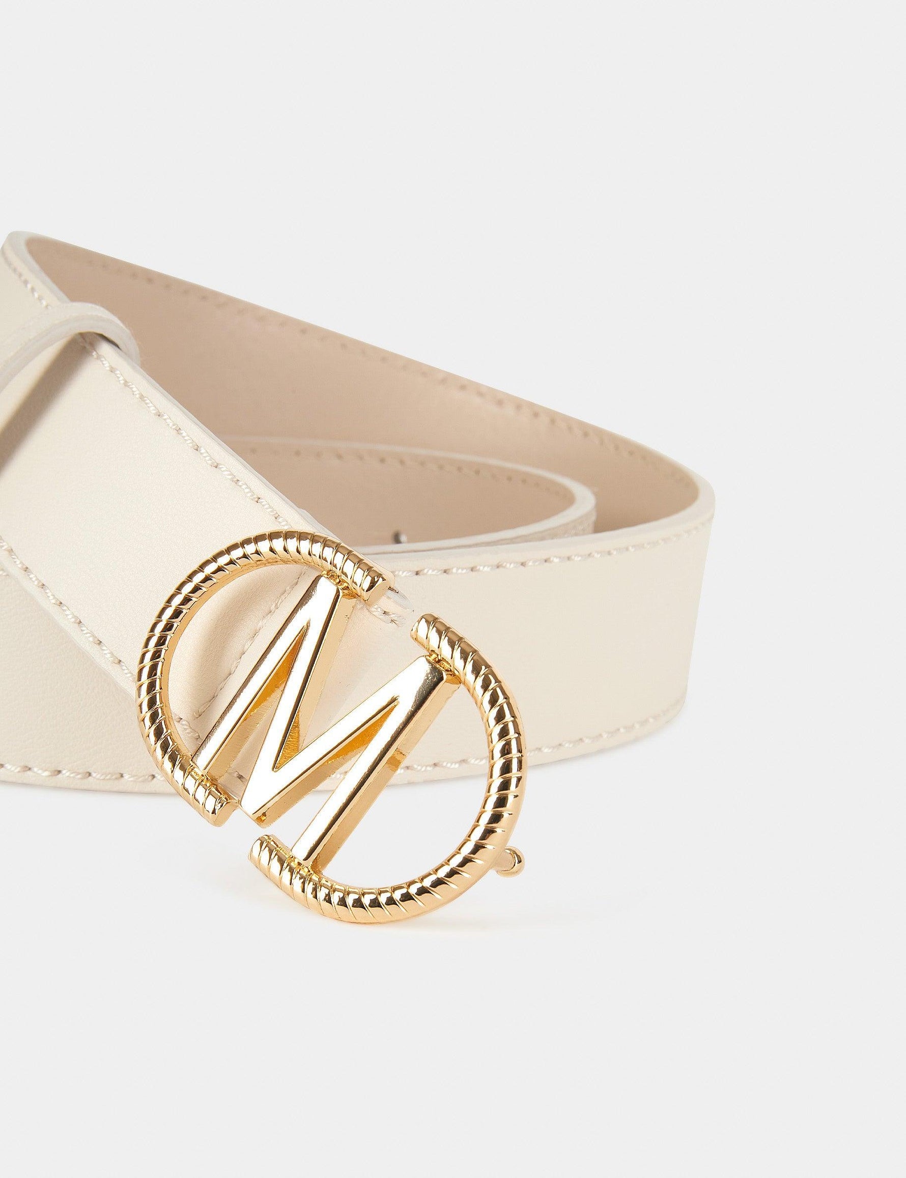 חגורת אבזם M בצבע בז' - MASHBIR//365