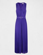 אוברול עם קפלים בצבע סגול - MASHBIR//365