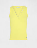 גופיית סריג בצבע צהוב - MASHBIR//365