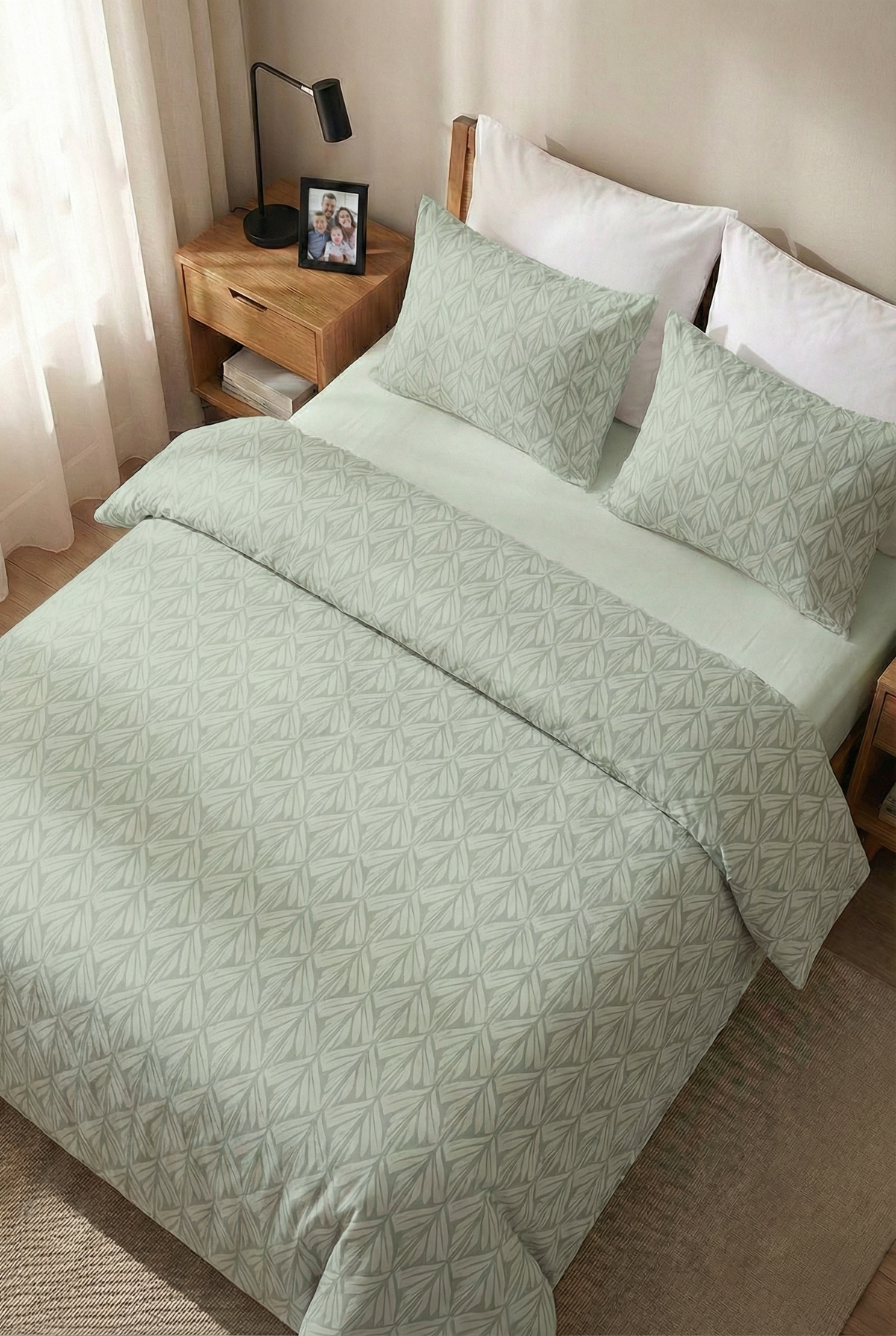 סט מצעים פלנל כותנה יחיד דגם ליבי 90/200 ס"מ | פרייבט קולקשיין