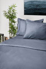 סדין למיטה זוגית 160/200 ס"מ בצבע כחול כהה | קנת קול