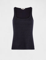 גופייה מנצנצת לנשים בצבע נייבי - MASHBIR//365