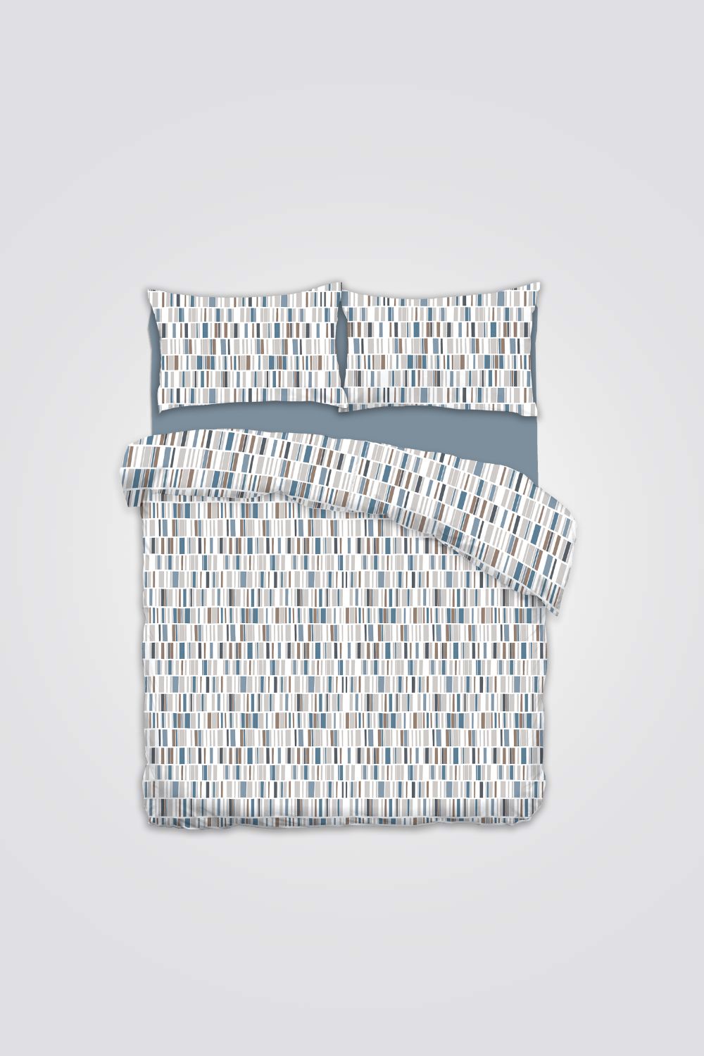 סט מצעים זוגי דגם שובל 160/200 ס"מ