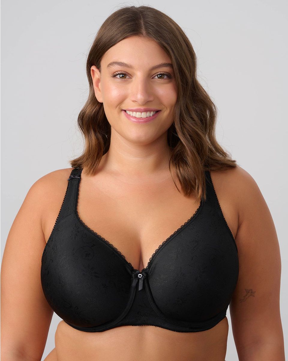 חזיית מינימייזר ללא ריפוד עם ברזלים | פמינה