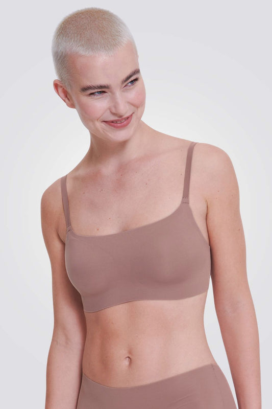 חזייה מרופדת ZERO Feel 2.0 Ultra Bra בצבע חום