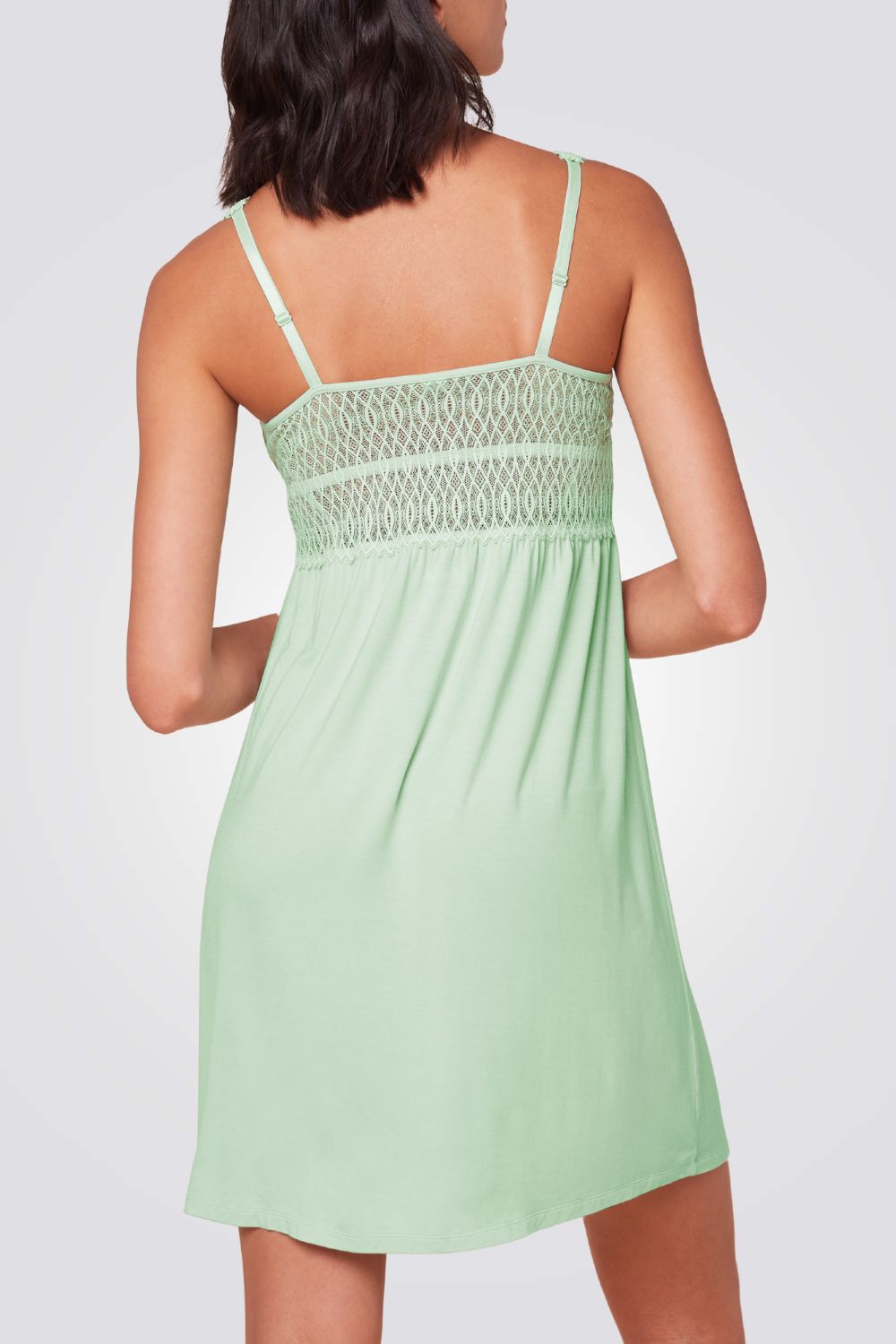 כותונת לילה Aura Spotlight NDK 03 X בצבע ירוק