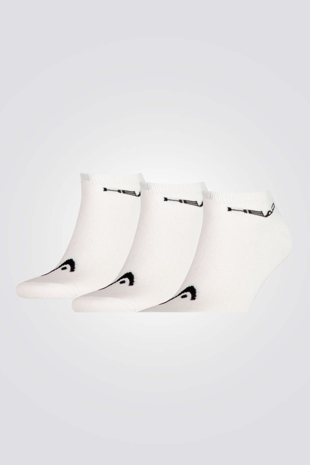 מארז שלישיית גרבי ספורט נמוכות SNEAKER 3P UNISEX בצבע לבן