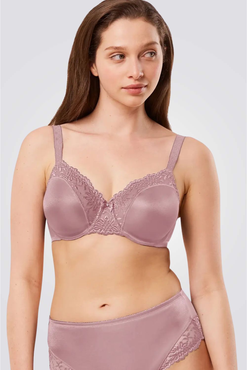 חזיית מינימייזר LADYFORM SOFT בצבע ורוד