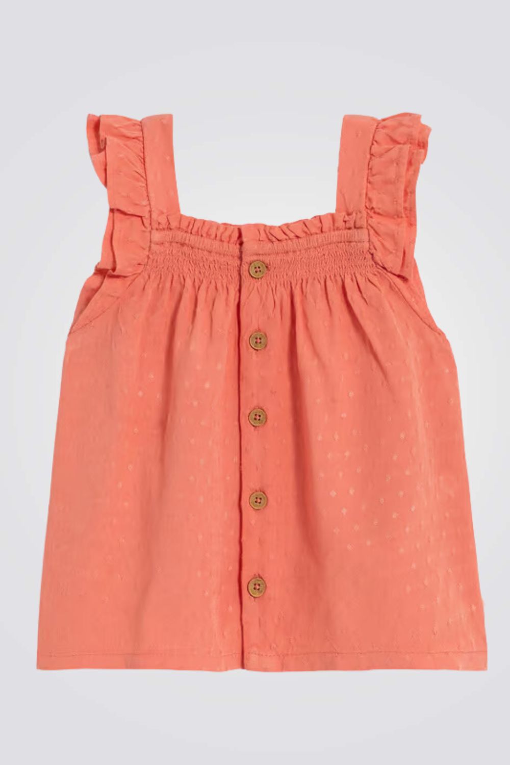 חולצה לתינוקות בצבע אדום כתום