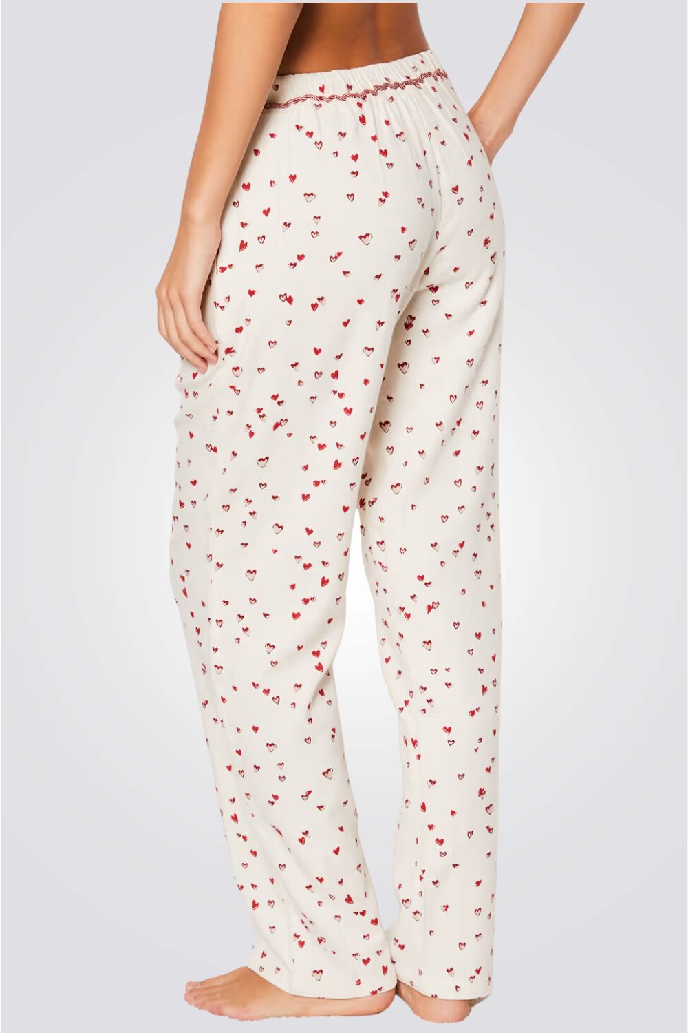 מכנסי פיג'מה ארוכים GAETAN בהדפס נקודות