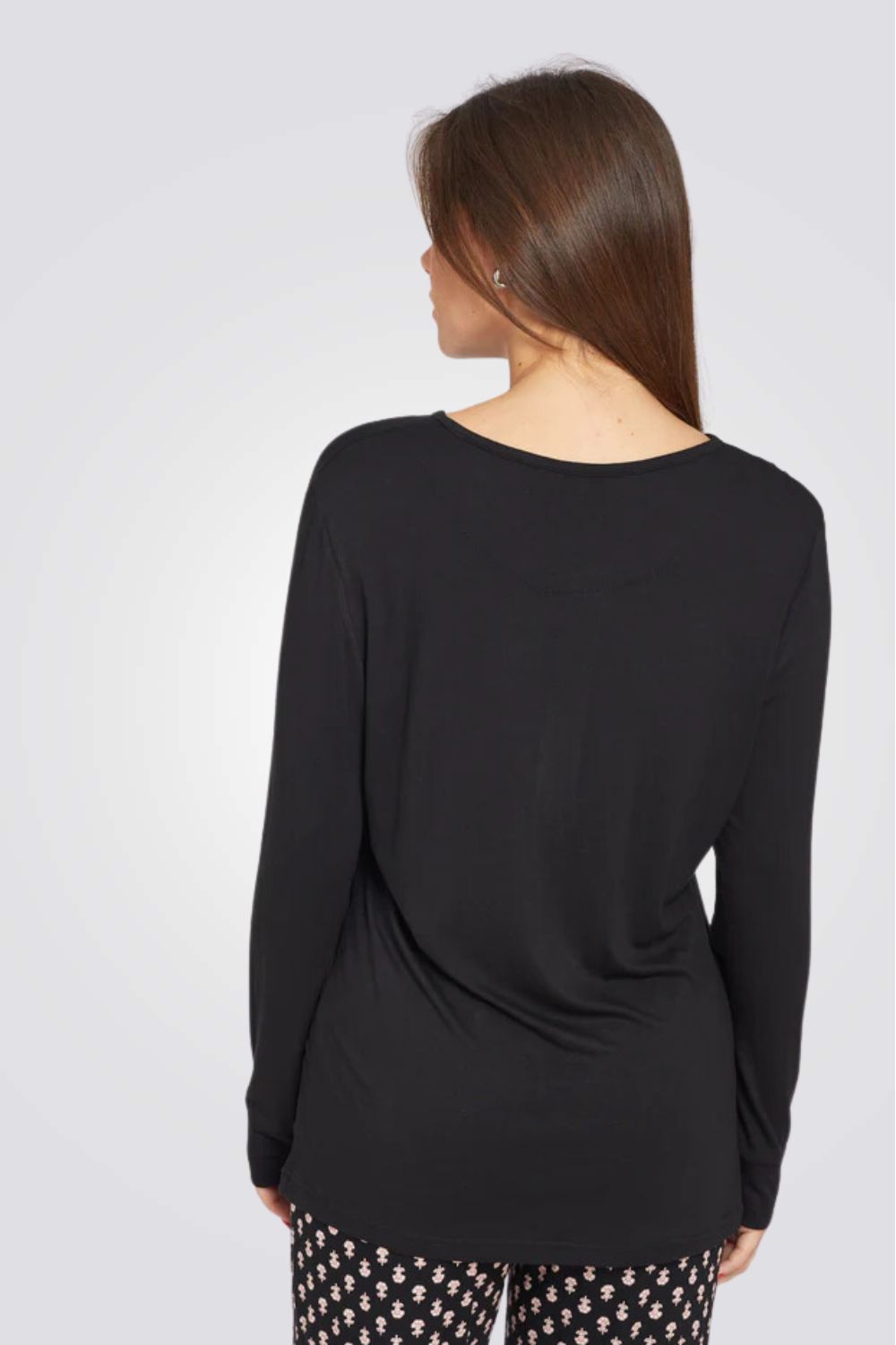 פיג'מת הדפס פרחים