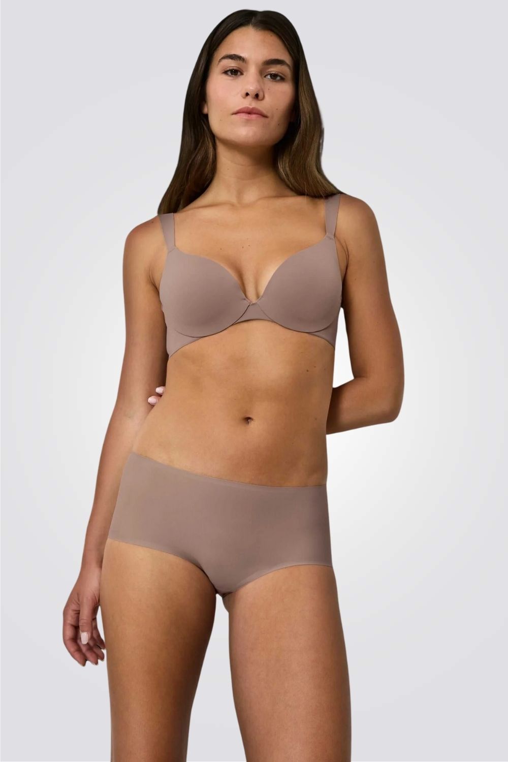 חזייה מרופדת Body Make-Up Illusion WP EX בצבע חום