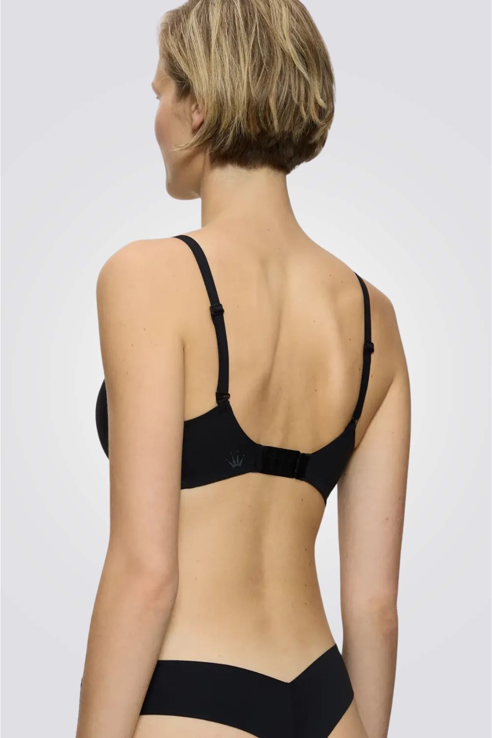 חזייה מרופדת ללא ברזל Flex Smart P EX בצבע שחור