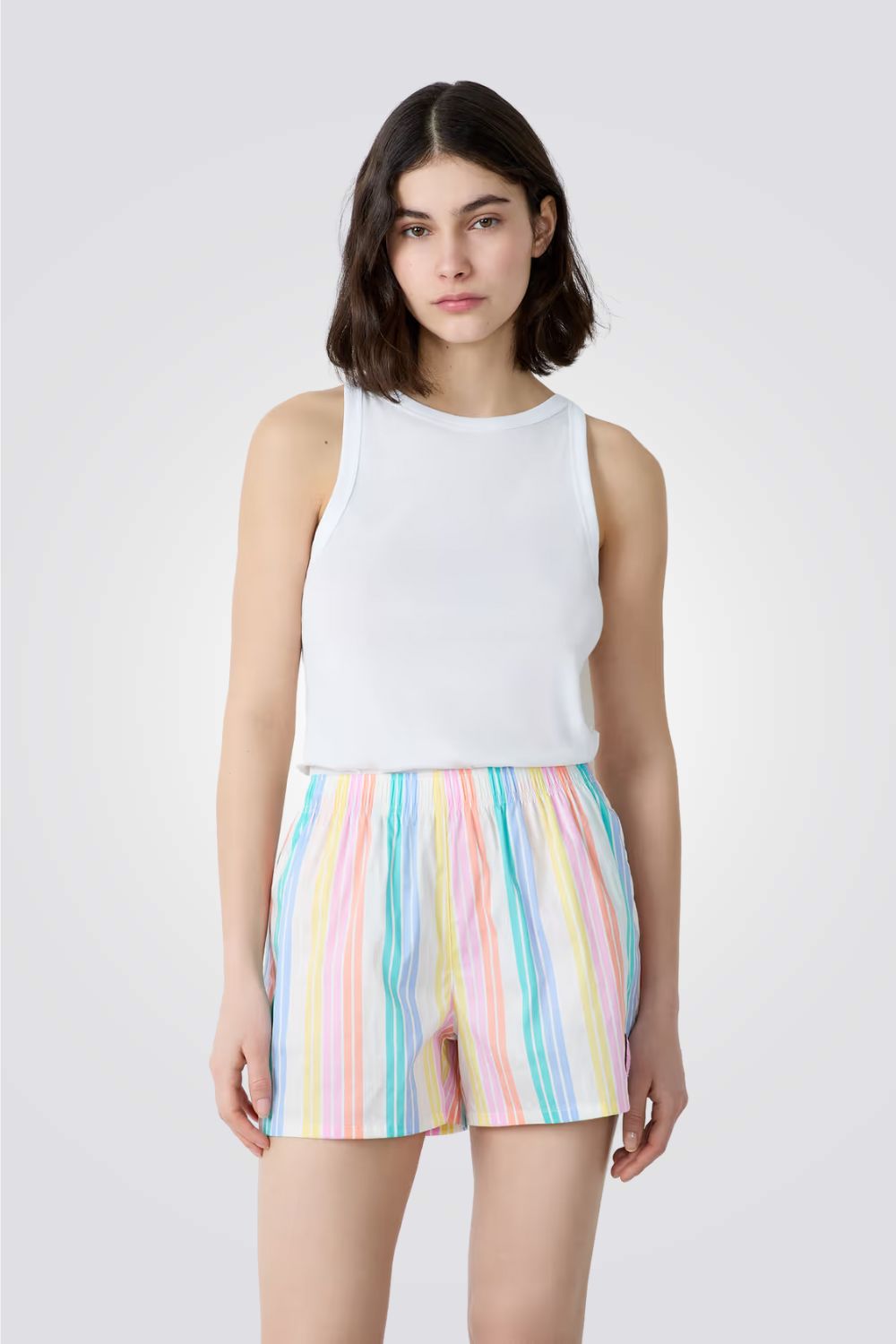 מכנסי פיג'מה קצרים VITTA בעיצוב צבעוני