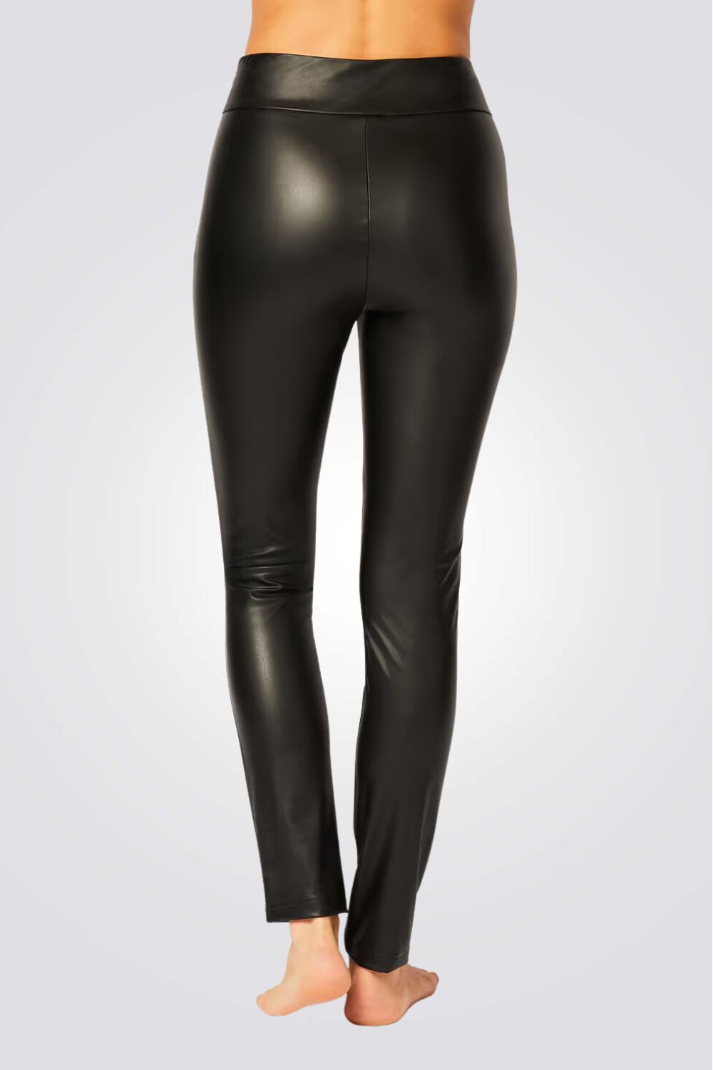 מכנסיים ארוכים ISSIM דמויי עור