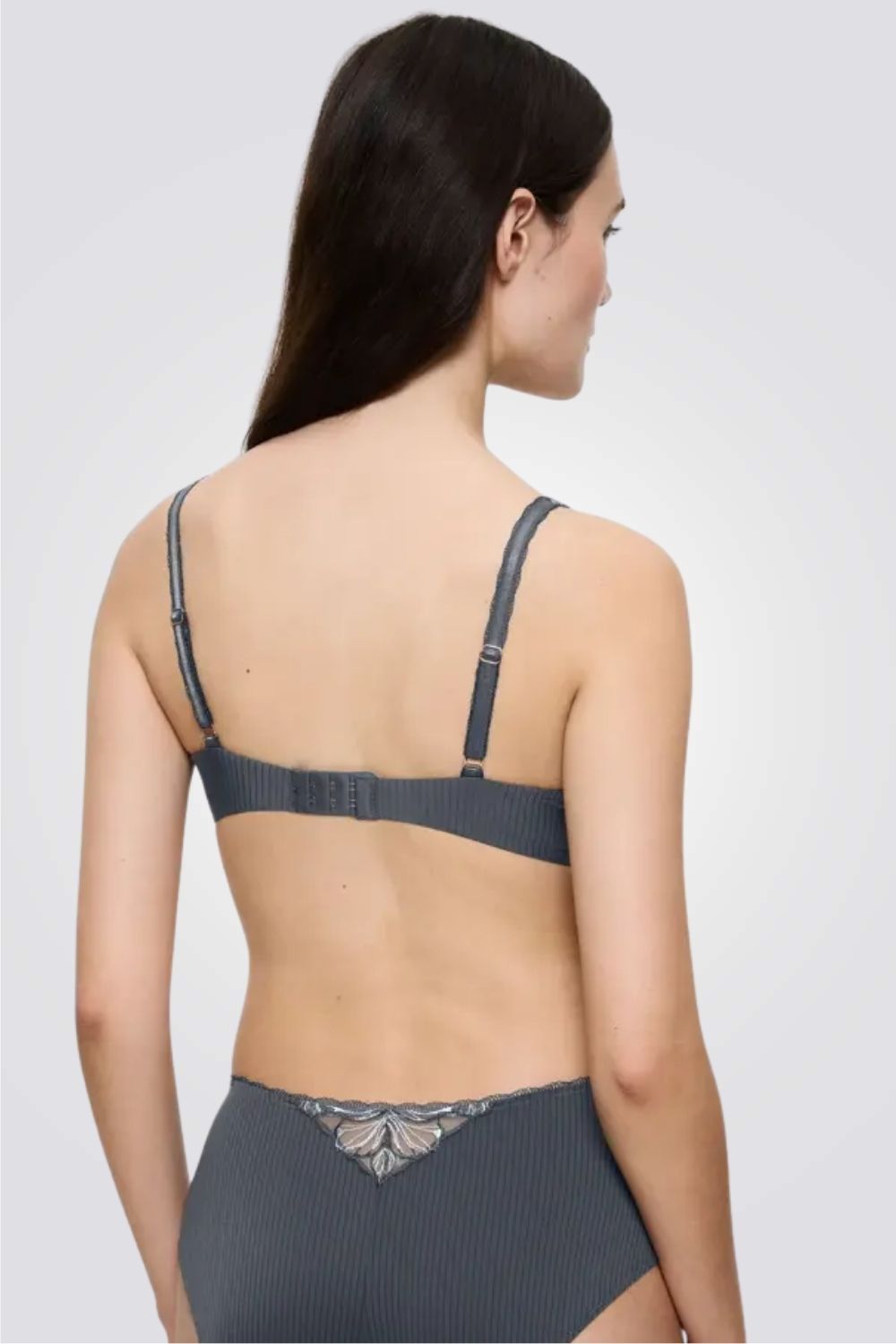 חזייה ללא ברזלים Wild Iris Florale N אפור