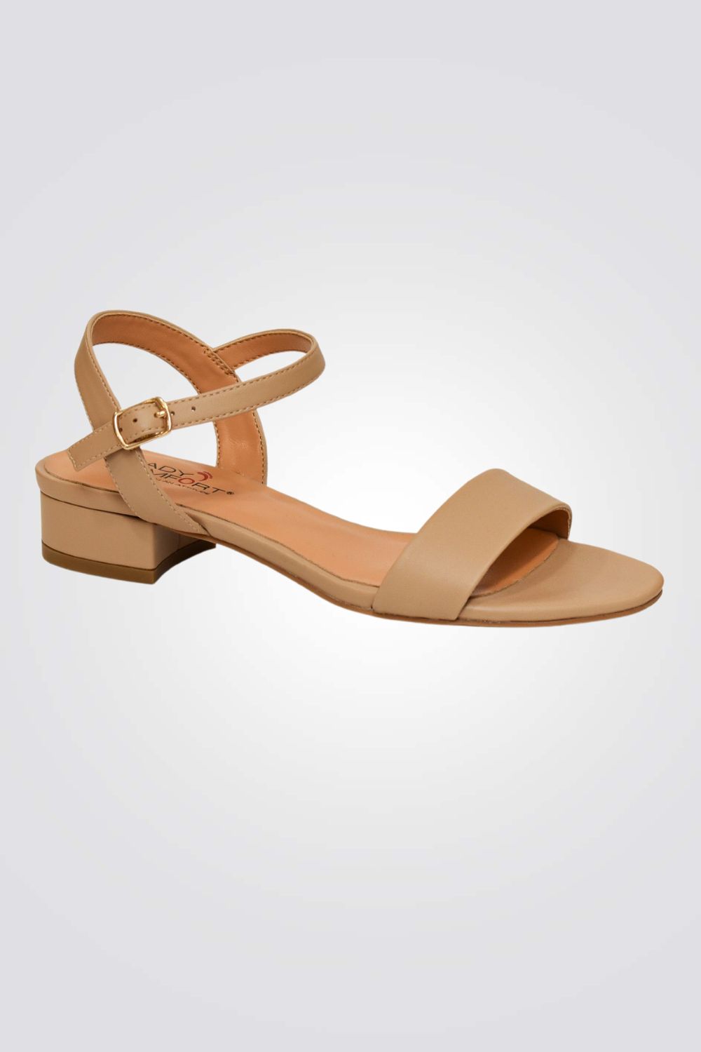 סנדלים נוחות עם עקב נמוך לנשים