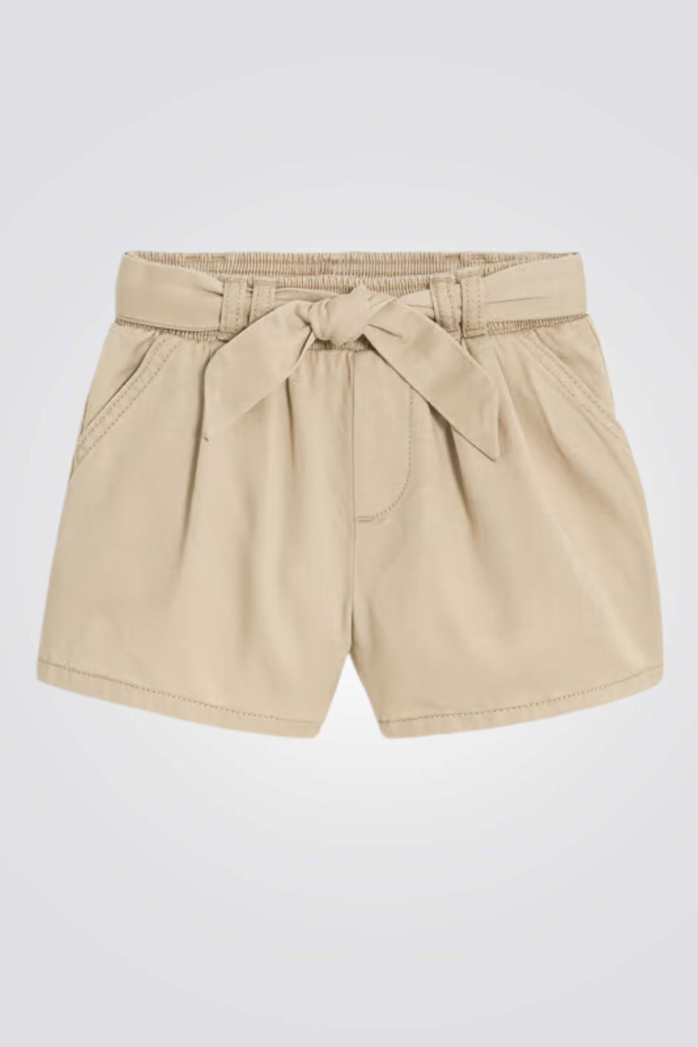 מכנסיים קצרים לתינוקות בצבע בז'
