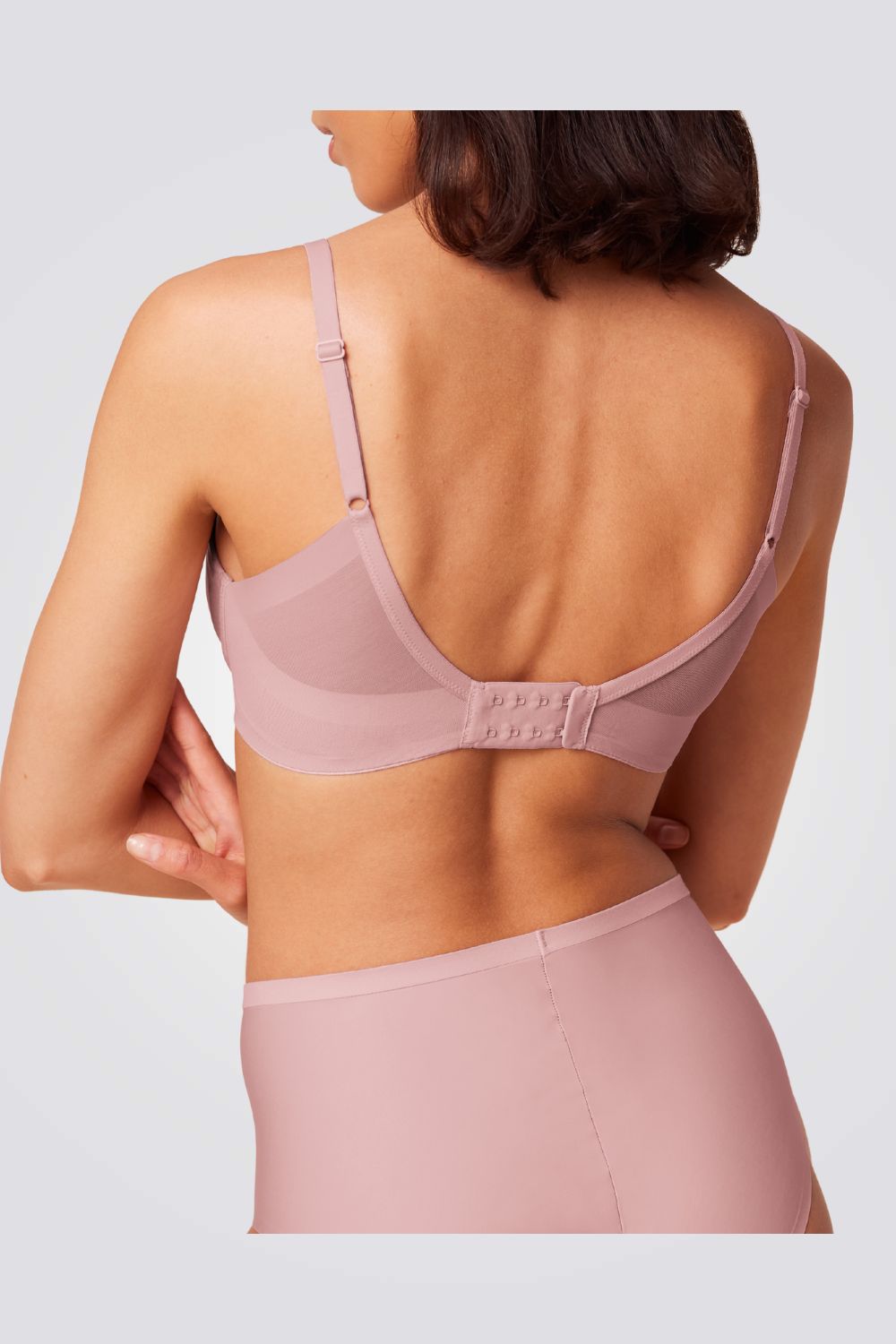 גוזייה מרופדת Shape Smart בצבע ורוד בהיר