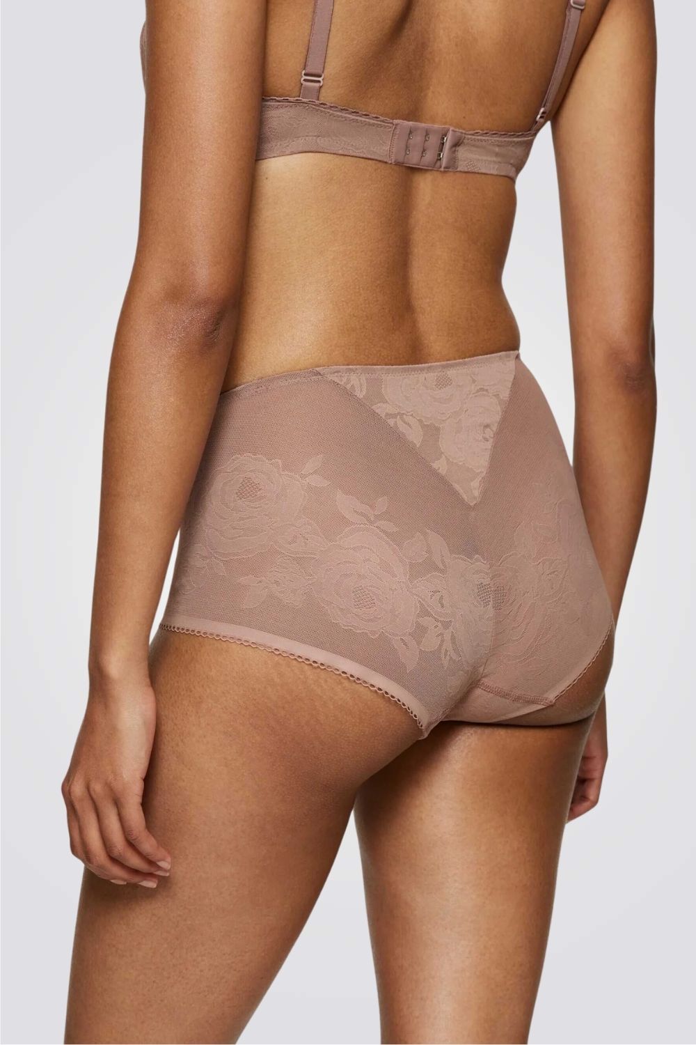 תחתוני מקסי Wild Rose Sensation בצבע חום