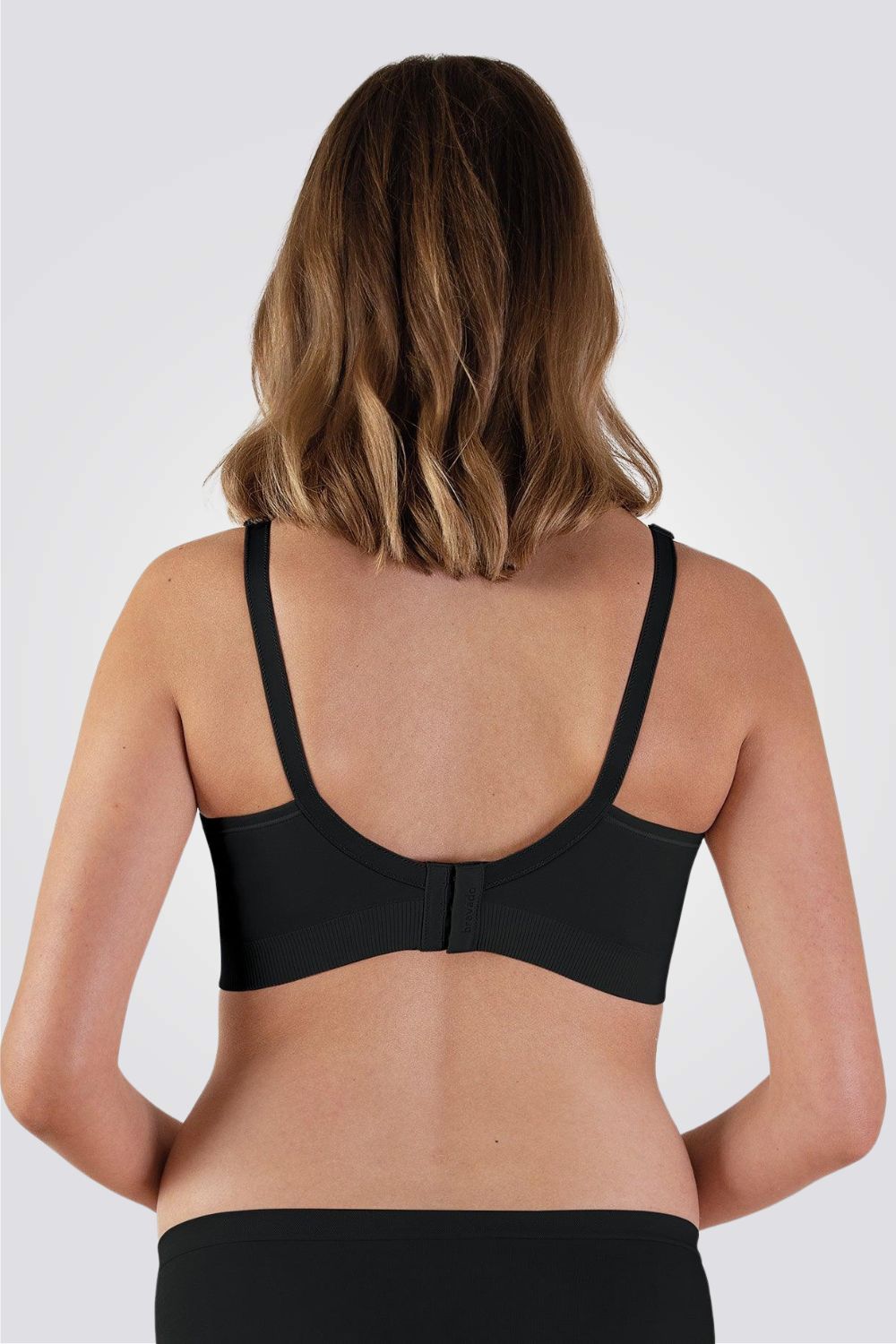 חזיית הריון והנקה BODY SILK SEAMLESS בצבע שחור