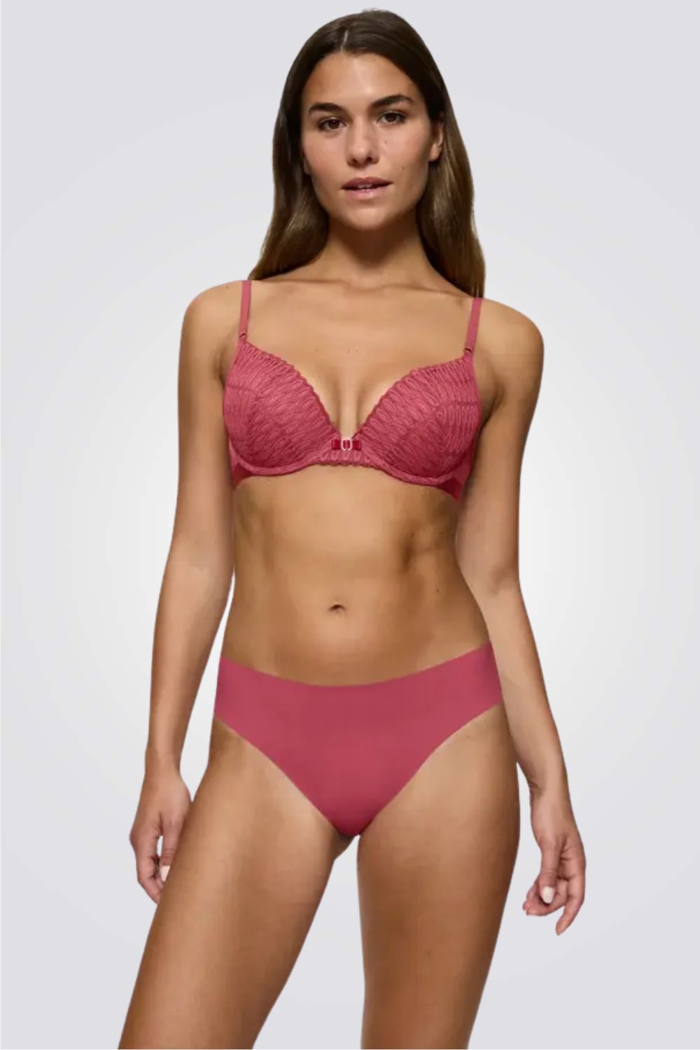 תחתוני היילג Pretty Micro ורוד מעושן