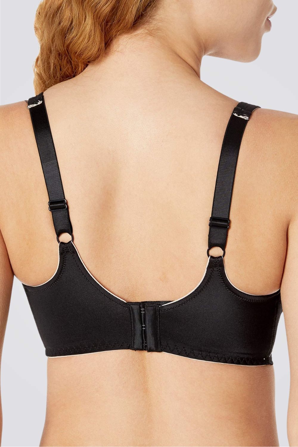 חזיית מינימייזר ללא ריפוד Avigail Lilyette בצבע שחור