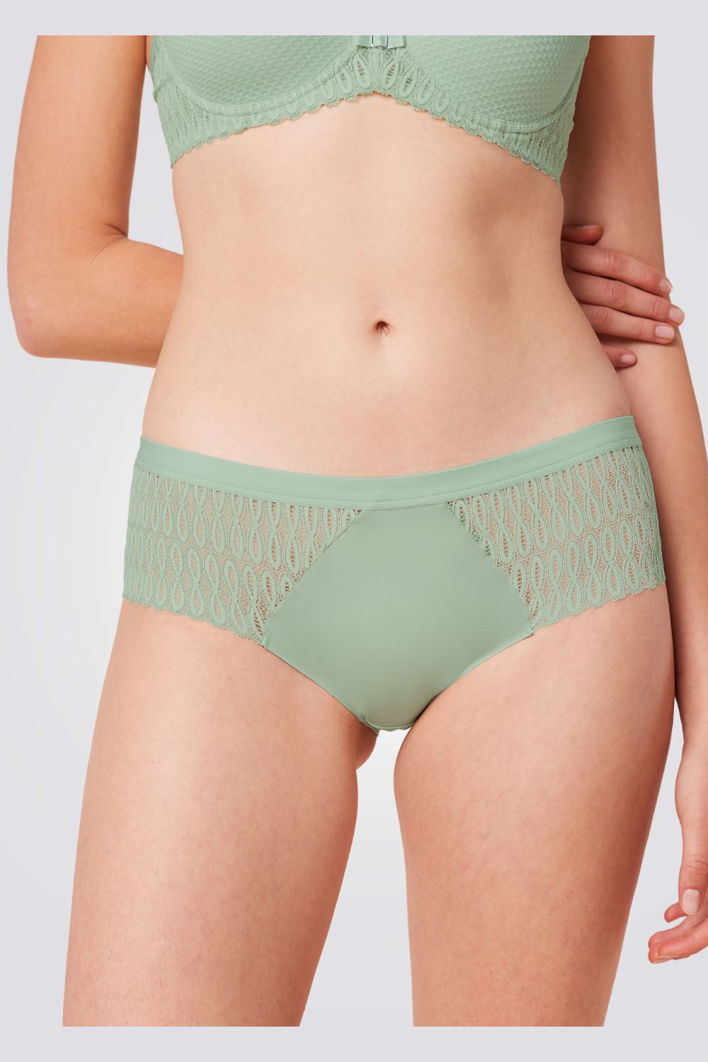 תחתוני מקסי Aura Spotlight T בצבע ירוק