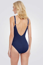 בגד ים שלם LATTICE בצבע כחול