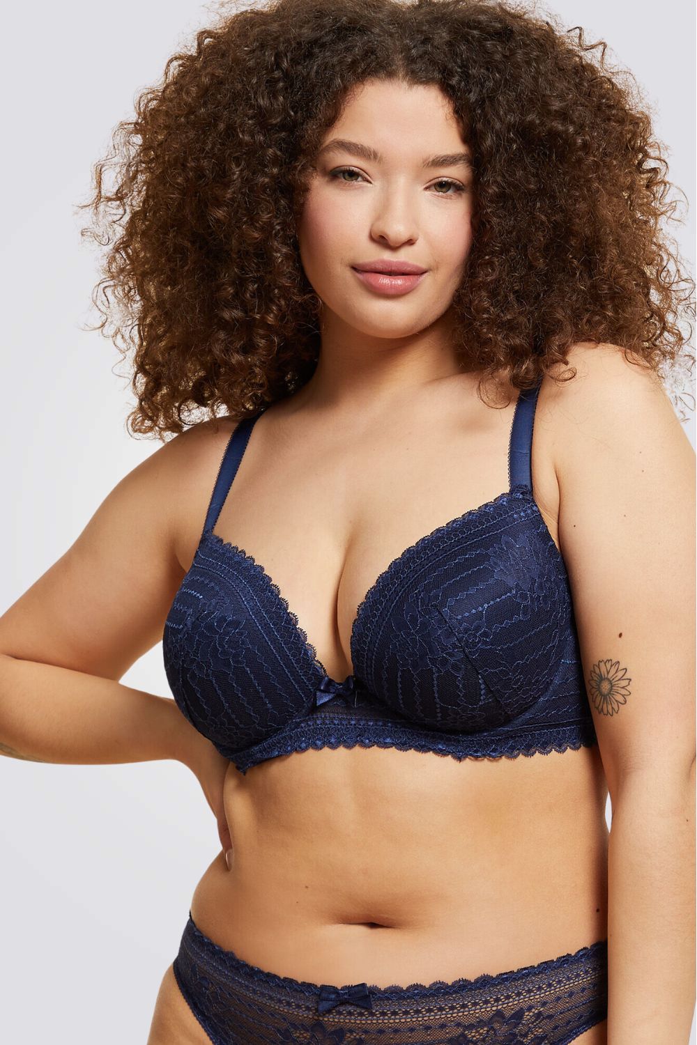 חזיית פוש אפ PANAMA N*8 כחול נייבי