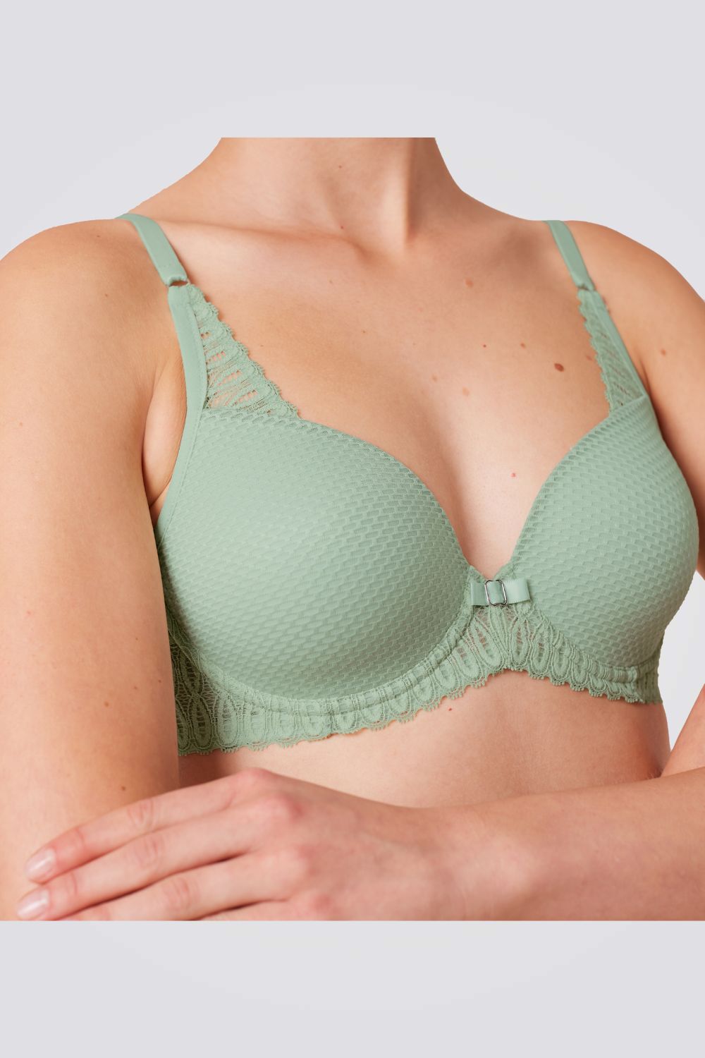 חזייה מרופדת Aura Spotlight T WHP בצבע ירוק