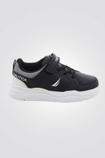 סניקרס לילדים בצבע שחור לבן