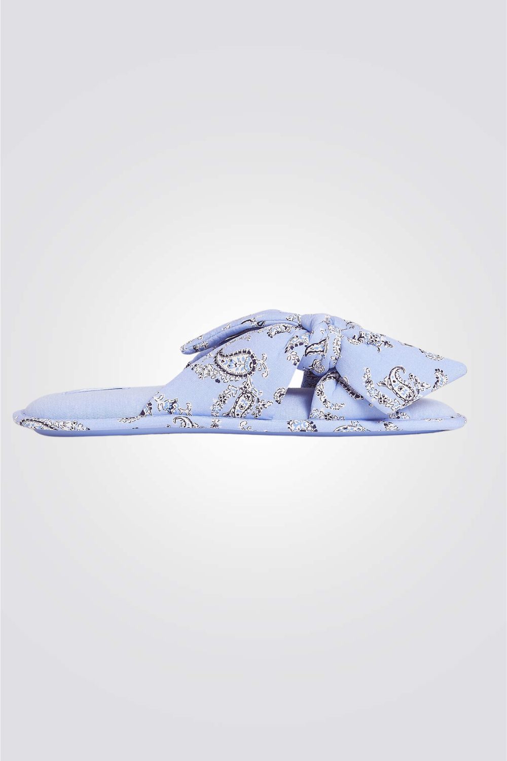 כפכפי בד BAMBO בצבע תכלת