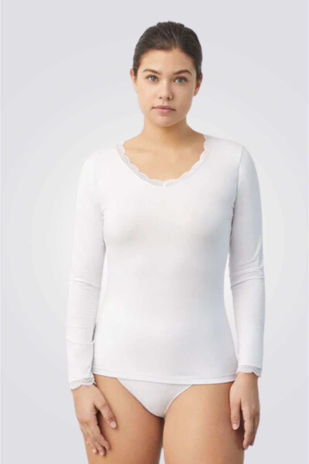 גופייה עם שרוולים ארוכים