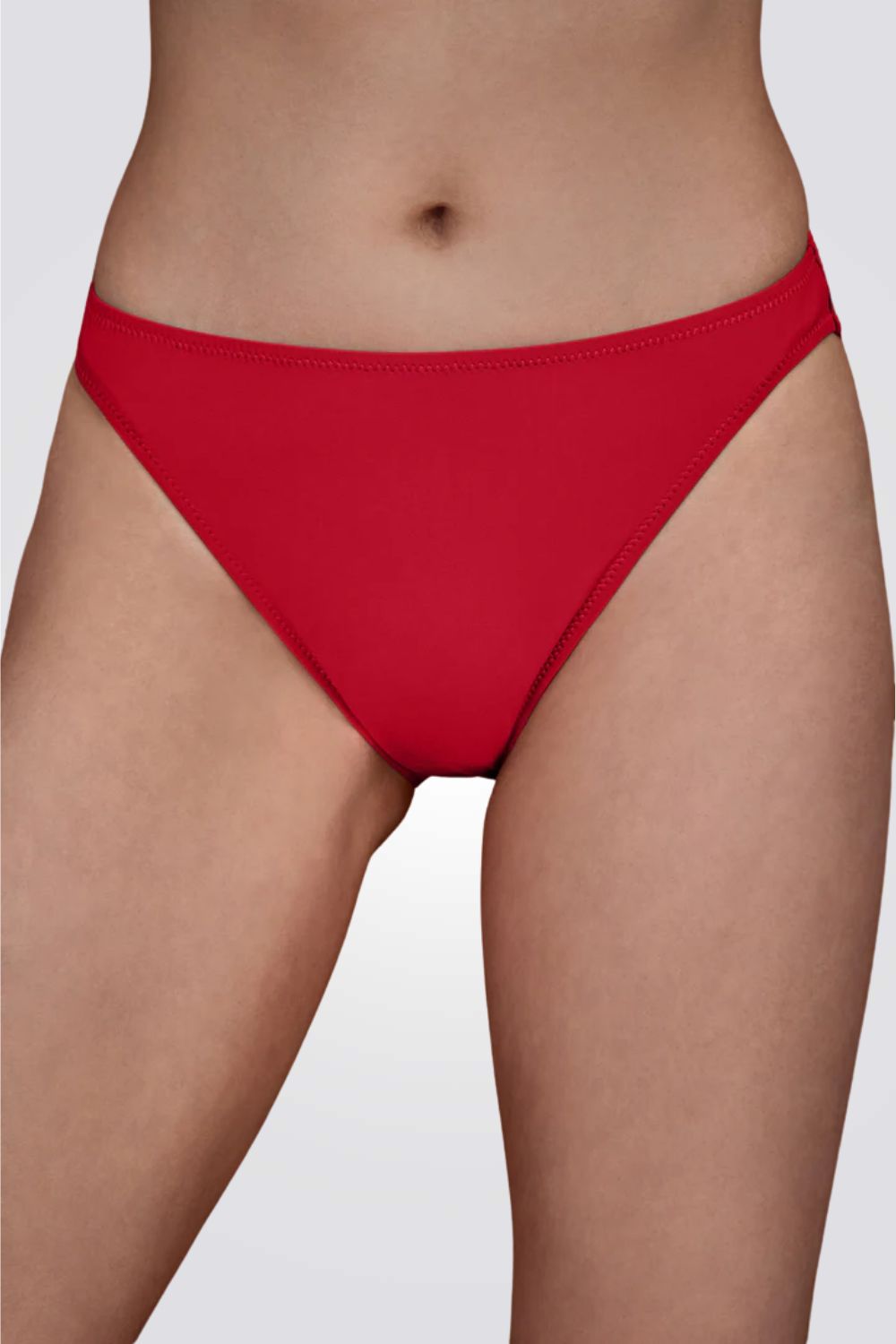 תחתון ביקיני לנשים בצבע אדום