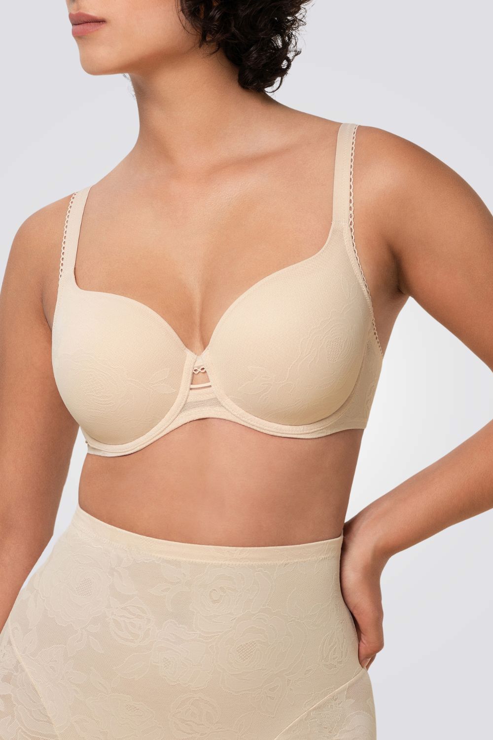 חזייה מרופדת Wild Rose Sensation WP בצבע בז'